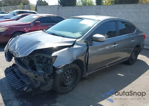 2018 Nissan Sentra S/Sv/Sr/Sl из США, поврежденный, VIN 3N1AB7AP3JY304565